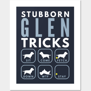 Stubborn Glen Tricks - Dog Training Posters and Art